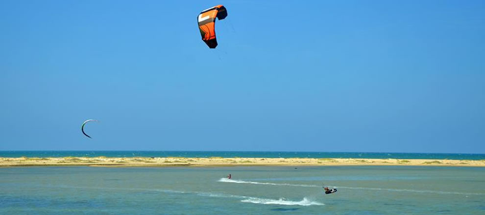 Kiteboarding in Sri Lanka